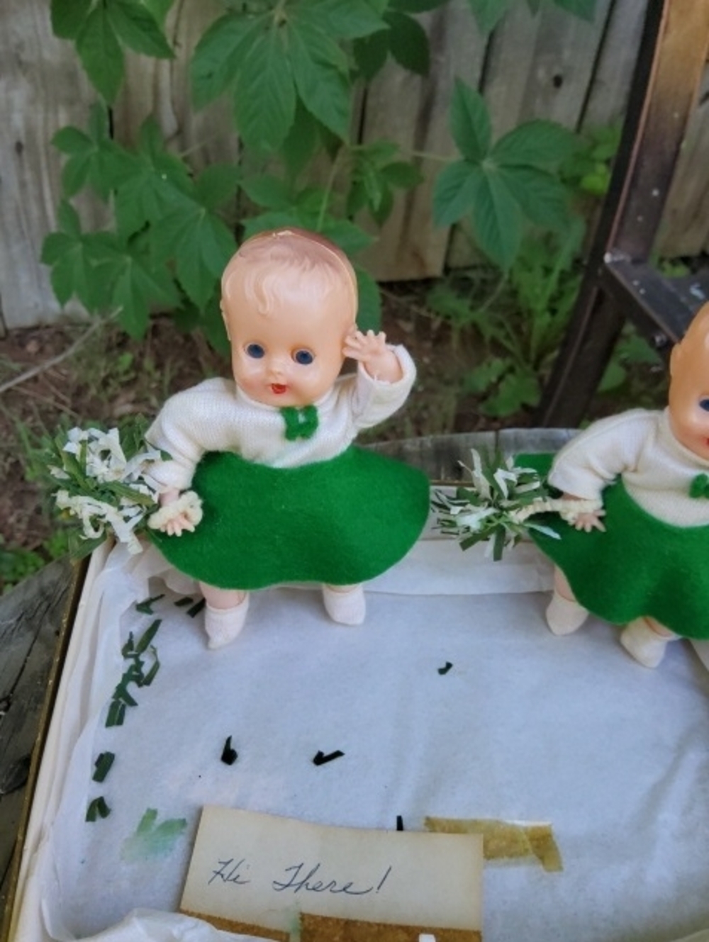 1950s Lot of two 4"  Celluloid dolls. - Picture 2 of 6